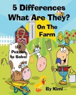 5 Differences- What Are They? - On the Farm- For Kids (Kids Series)