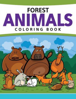 Forest Animals Coloring Book