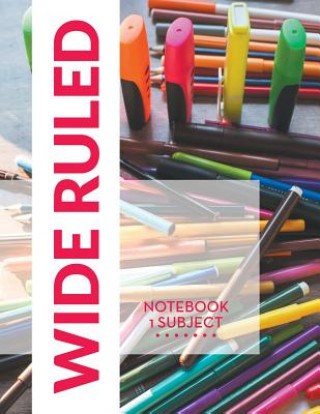 Wide Ruled Notebook - 1 Subject