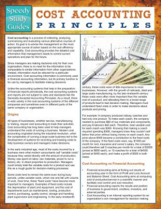 Cost Accounting Principles (Speedy Study Guides)