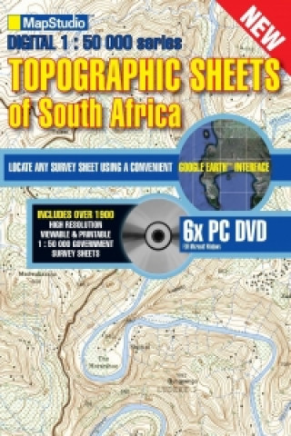 Südafrika DVD Box Topografische Karten  1 : 50 000
