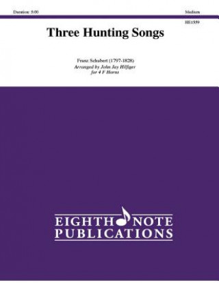 Three Hunting Songs: Score & Parts