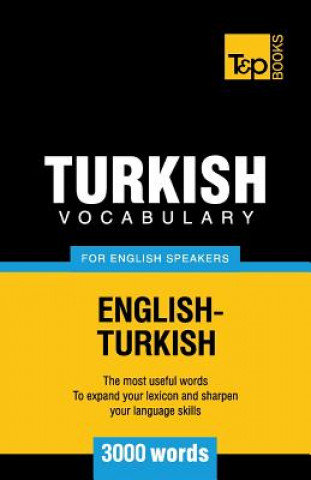 Turkish Vocabulary for English Speakers - 3000 words