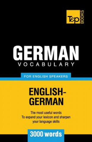 German vocabulary for English speakers - 3000 words