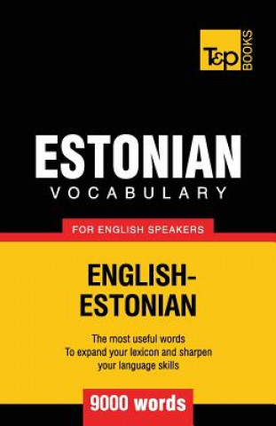 Estonian vocabulary for English speakers - 9000 words