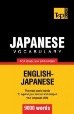 Japanese vocabulary for English speakers - 9000 words