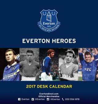 2017 Everton Desk Easel Calendar