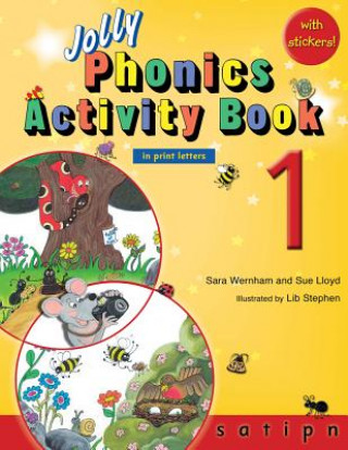 Jolly Phonics Activity Book 1 (in Print Letters)