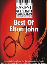 Easiest Keyboard Collection Best of Elton John Lyrics Chords Books