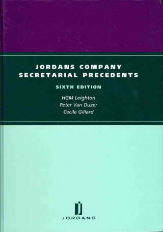 Jordans Company Secretarial Precedents: Sixth Edition