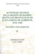 Actividad teatral en la region de Madrid segun los protocolos de Juan Garcia de Albertos, 1634-1660: II