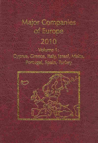 Major Companies of Europe 2010, 29th Ed., 7 Vol. Set