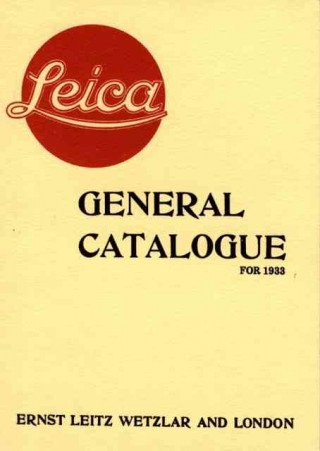 Leica General Catalogue for 1933