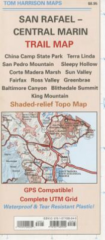 San Rafael - Central Marin Trail Map