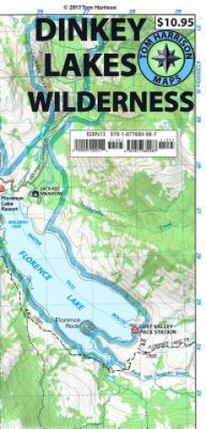 Dinkey Lakes Wilderness Trail Map