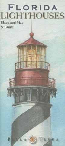 Florida Lighthouses Illustrated Map & Guide