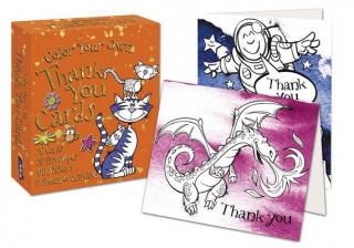 Color Your Own Thank You Cards [With 100 Stickers and 20 Envelopes and 5 Sheets of Activities]