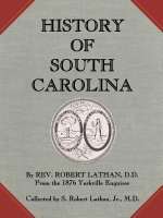 History of South Carolina