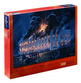The Burning of the White House, 1814