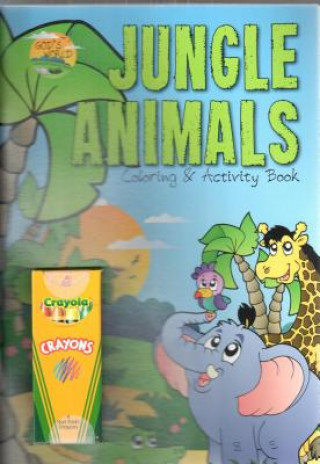 Jungle Animals Coloring and Activity Book