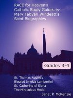 Race for Heaven's Catholic Study Guides for Mary Fabyan Windeatt's Saint Biographies: Grades 3 and 4