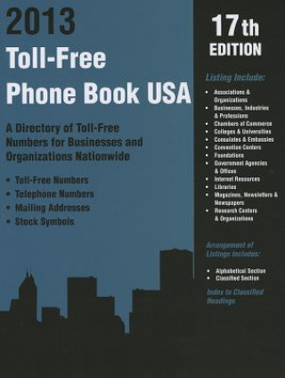 Toll-Free Phone Book USA 2013