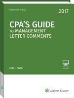 CPA's Guide to Management Letter Comments (2017)
