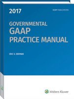 Governmental GAAP Practice Manual (2017)