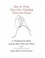 How to Write Your Own Wedding Vows and Toasts