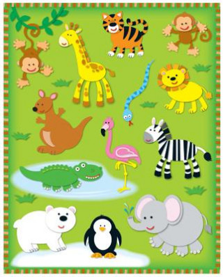 Zoo Shape Stickers