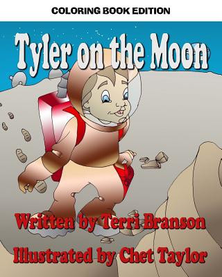 Tyler on the Moon: Coloring Book Edition