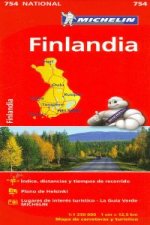 Finlandia. Mapa National 754