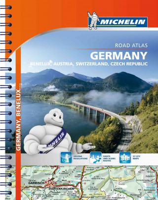 Michelin Germany/Austria/Benelux/Switzerland Road Atlas