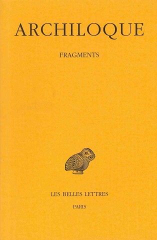 Archiloque, Fragments