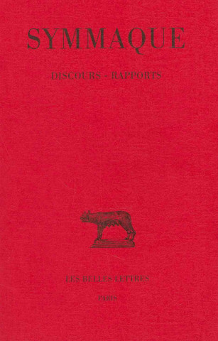 Symmaque, Discours