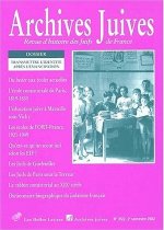 Archives Juives N35/2: Transmettre L'Identite Apres L'Emancipation