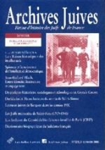 Archives Juives N36/2: Intellectuels Juifs (I). Le Savoir Et La Cite