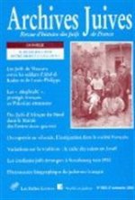 Archives Juives N38/2: Juifs Du Maghreb Entre Orient Et Occident