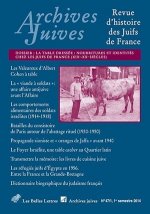 Archives Juives N47/1: La Table Dressee: Nourritures Et Identites Chez Les Juifs de France (Xixe-Xxe Siecles)