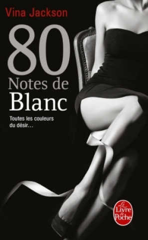 80 notes de blanc