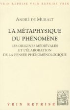 La Metaphysique Du Phenomene: Les Origines Medievales Et L'Elaboration de La Pensee Phenomenologique