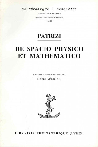 de Spacio Physico E Mathematico