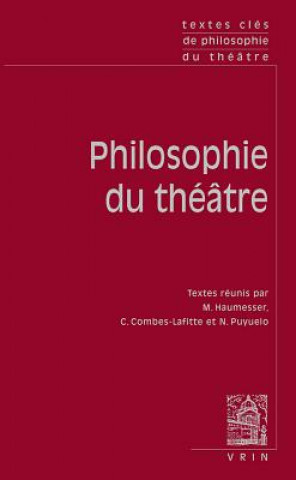 Textes Cles de Philosophie Du Theatre