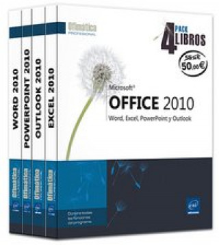 MICROSOFT OFFICE 2010 (PACK 4 LIBROS).