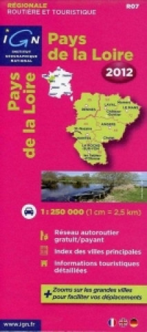 Pays de la Loire 2012. 1 : 250 000