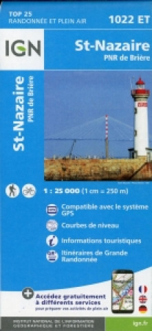 Saint-Nazaire 1 : 25 000