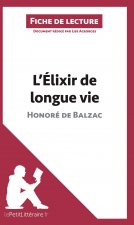 L'Élixir de longue vie d'Honoré de Balzac (Fiche de lecture)