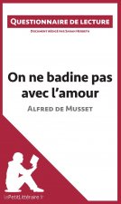 On ne badine pas avec l'amour d'Alfred de Musset