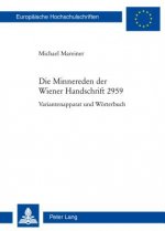 Die Minnereden Der Wiener Handschrift 2959