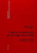 L'Objet Et La Construction de Son Usage Chez Le Bebe